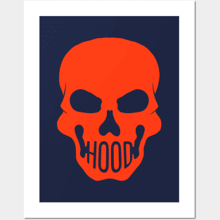 Hood Skull Posters and Art